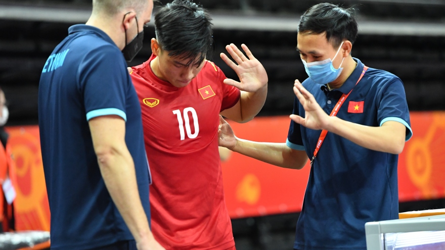 ĐT Futsal Việt Nam nhận tin không vui trước vòng 1/8 World Cup